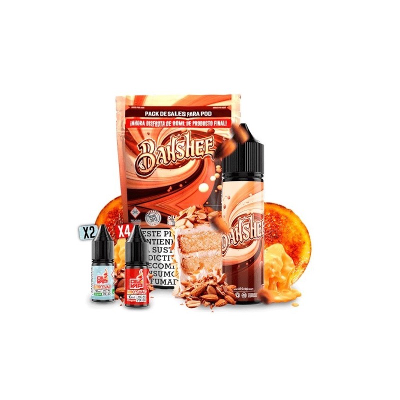 Longfill Oil4vap (Pack) 16/60ml - Banshee | Eliq Vapoteur