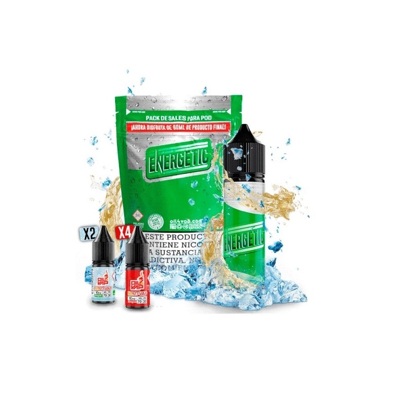 Longfill Oil4vap (Pack) - Energetic | Eliq Vapoteur