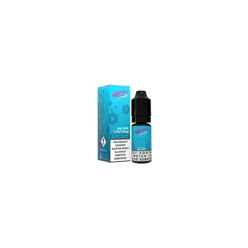 Liquid Nasty Salts 10ml - Slow Blow 20mg | Eliq Vapoteur