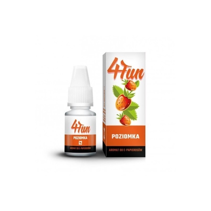 Aromat 4FUN - Strawberry 10ml (A25) | Eliq Vapoteur