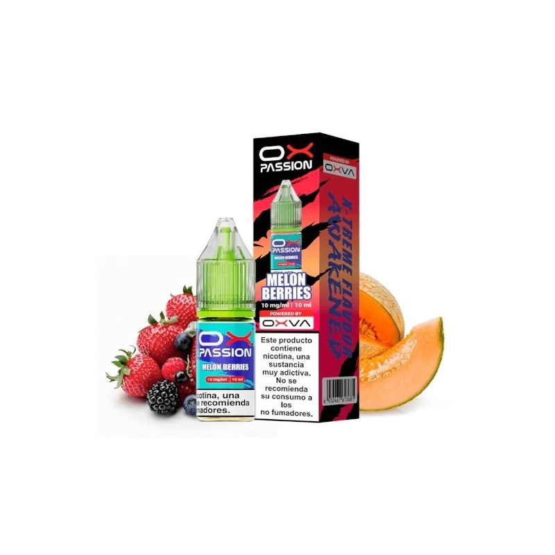 Liquid OXVA OX Passion Salt - Melon Berries 20mg | Eliq Vapoteur