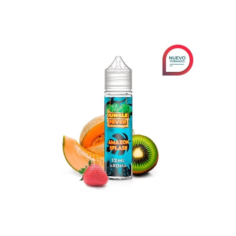 Longfill Jungle Fever 12/60ml - Amazon Splash | Eliq Vapoteur