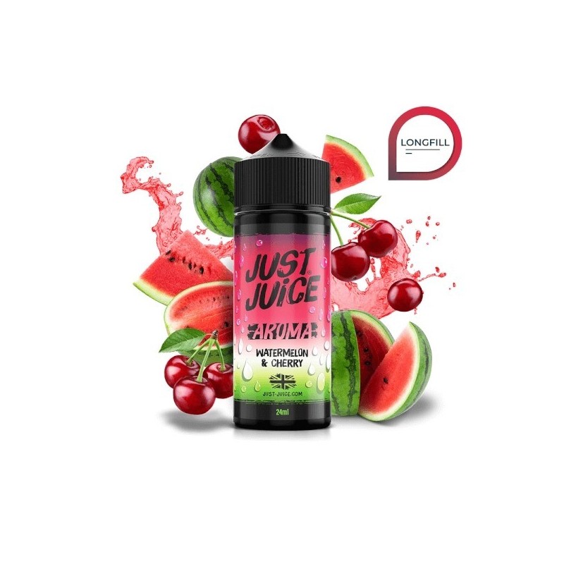 Longfill Just Juice Iconic 24/120ml - Pastèque & Cerise | EliqVapoteur
