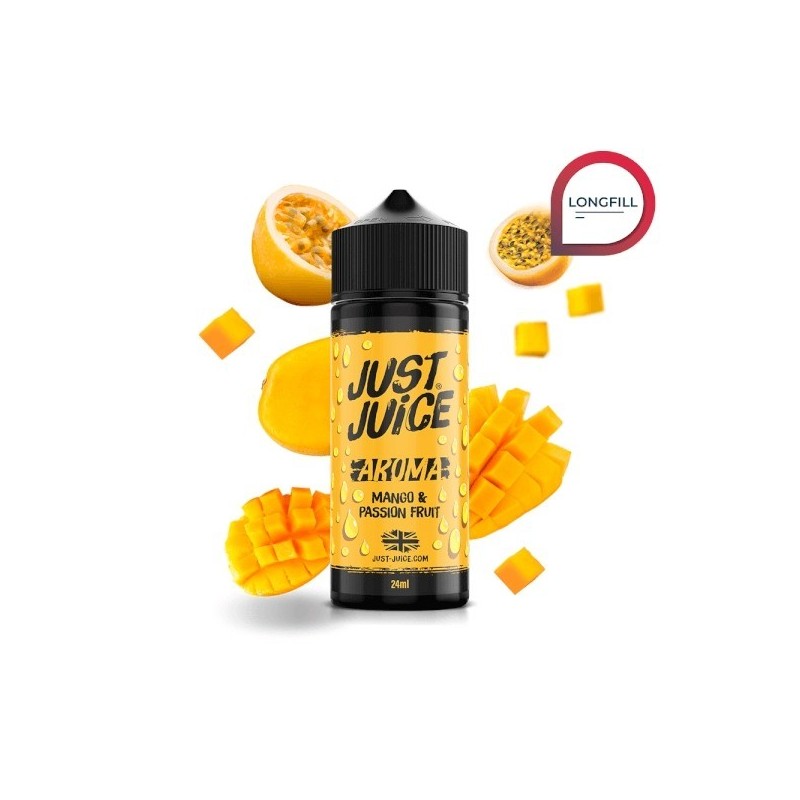 Longfill Just Juice Iconic 24/120ml - Mango & Passion | Eliq Vapoteur