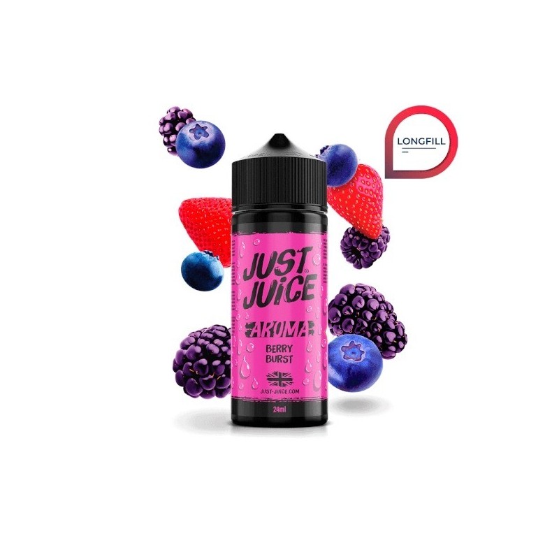 Longfill Just Juice Iconic 24/120ml - Berry Burst | Eliq Vapoteur