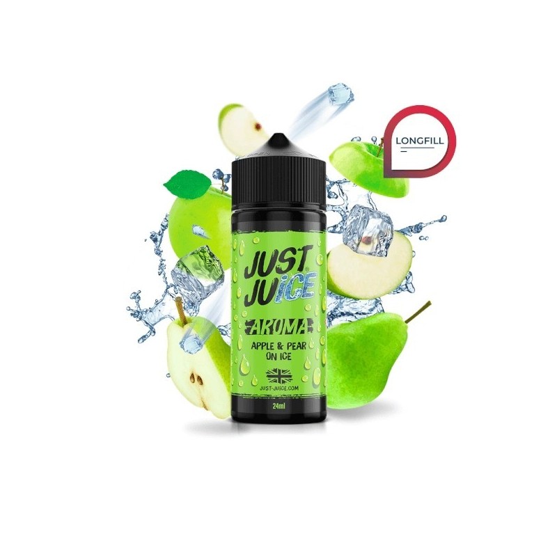 Longfill Just Juice Iconic 24/120ml - Apple Pear | Eliq Vapoteur