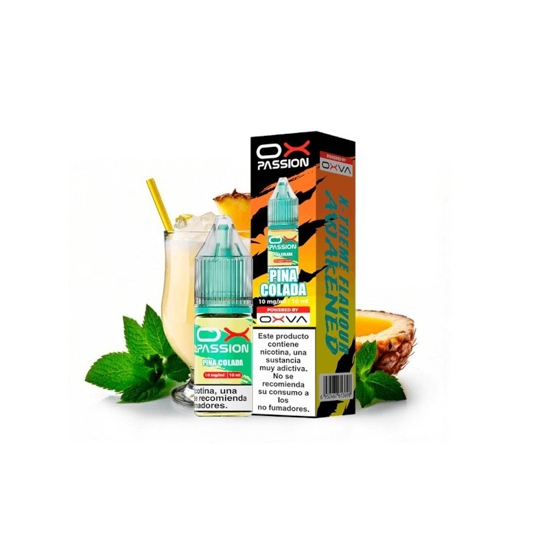 Liquid OXVA OX Passion Salt - PiÑa Colada 20mg | Eliq Vapoteur