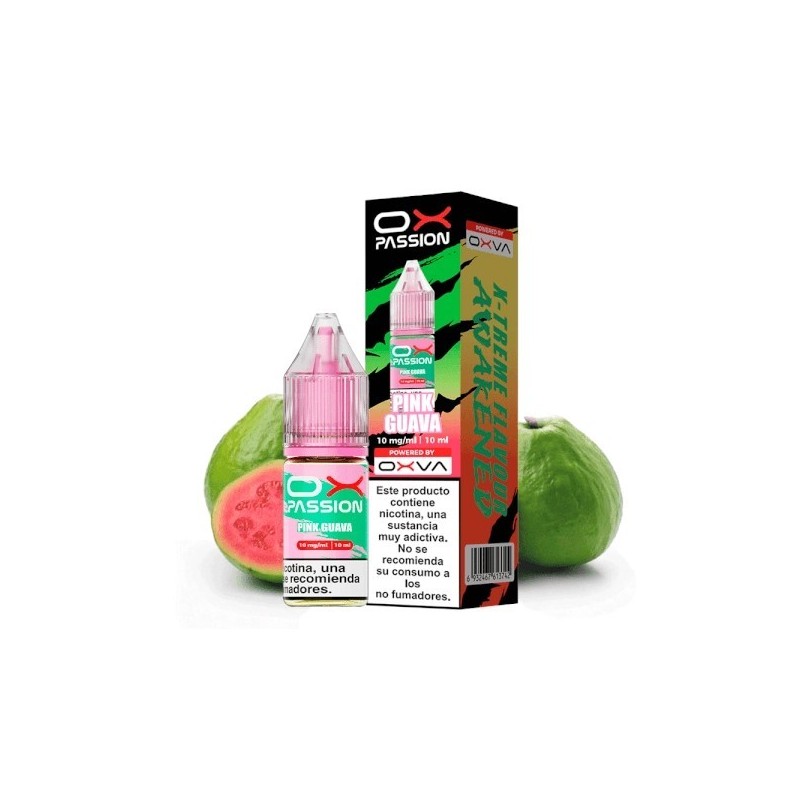 E-liquide OXVA OX Passion Salt - Goyave Rose 20mg | EliqVapoteur