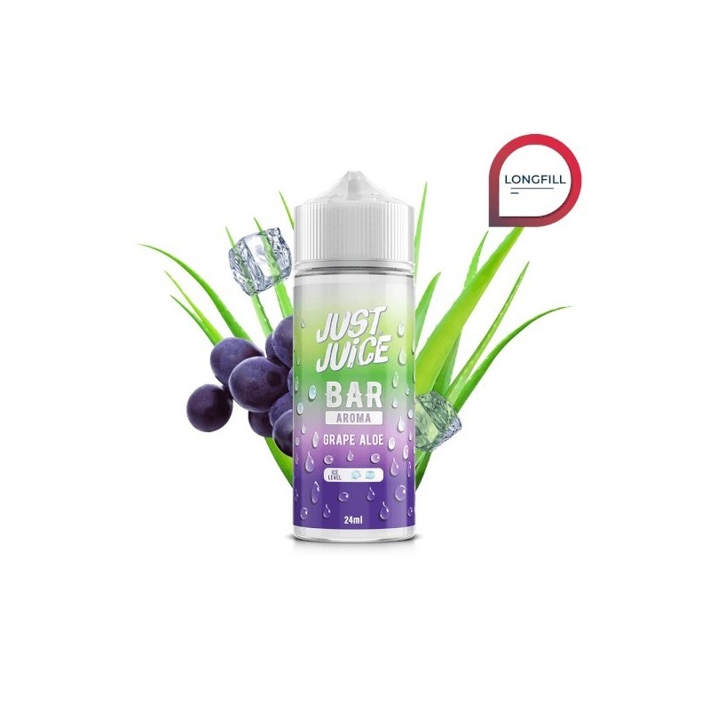 Longfill Just Juice Bar 24/120ml - Grape Aloe | Eliq Vapoteur