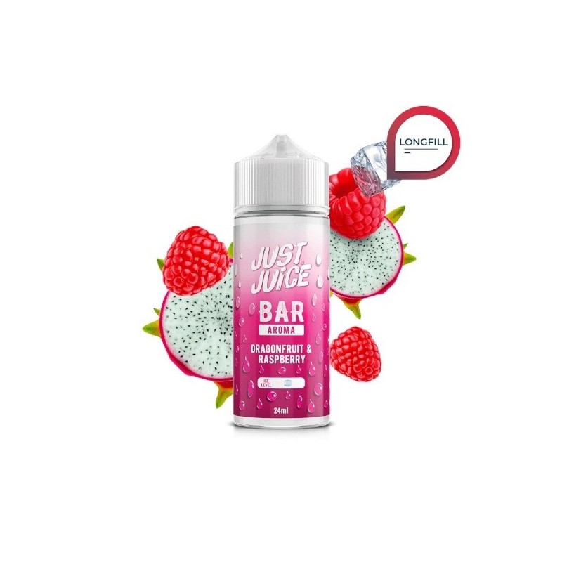 Longfill Just Juice Bar 24/120ml - Dragonfruit Raspberry | Eliq Vapoteur