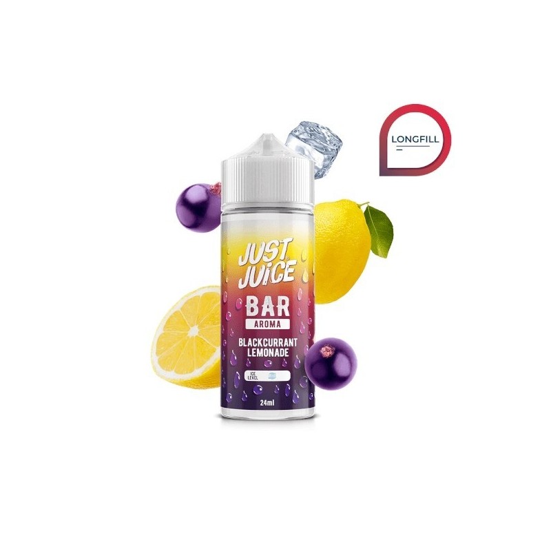 Longfill Just Juice Bar 24/120ml - Blackcurrant Lemonade | Eliq Vapoteur