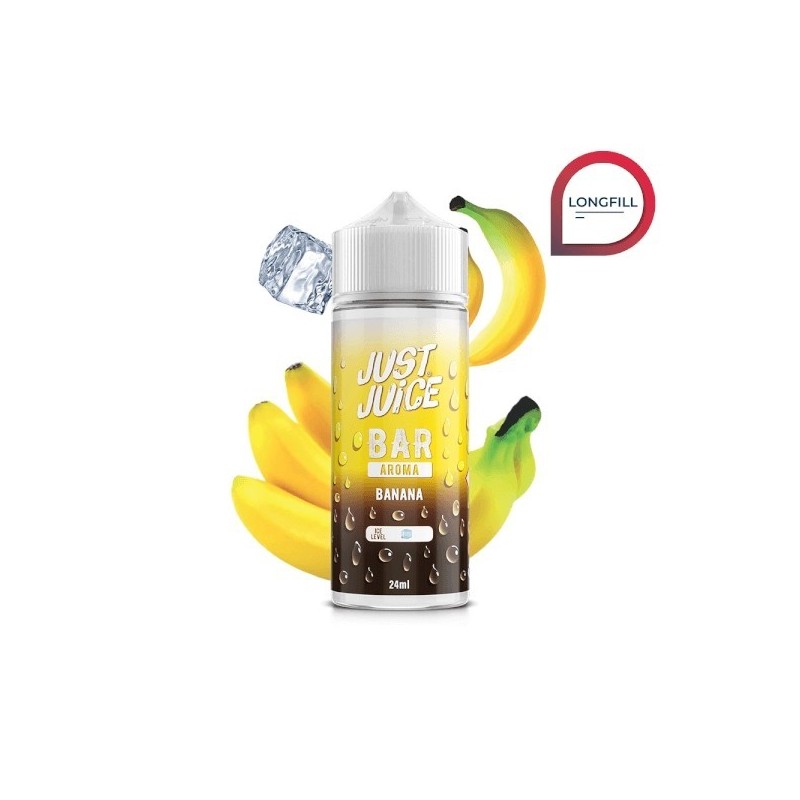 Longfill Just Juice Bar 24/120ml - Banana | Eliq Vapoteur