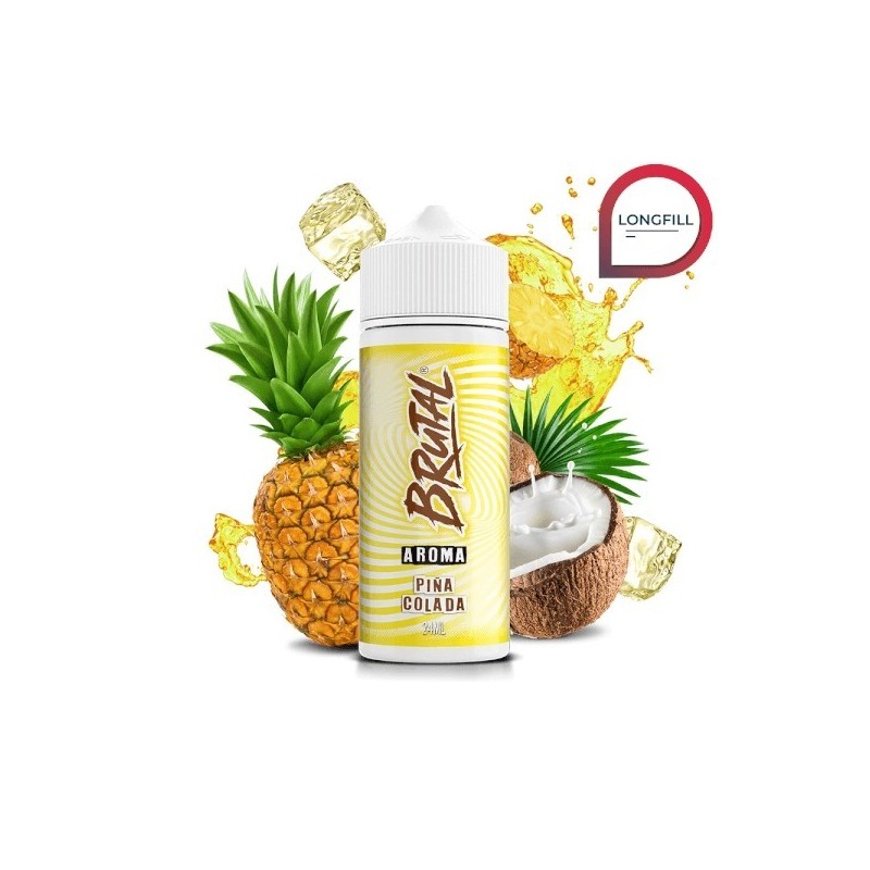 Longfill Brutal Drinks By Just Juice 24/120ml - Piña Colada | Eliq Vapoteur