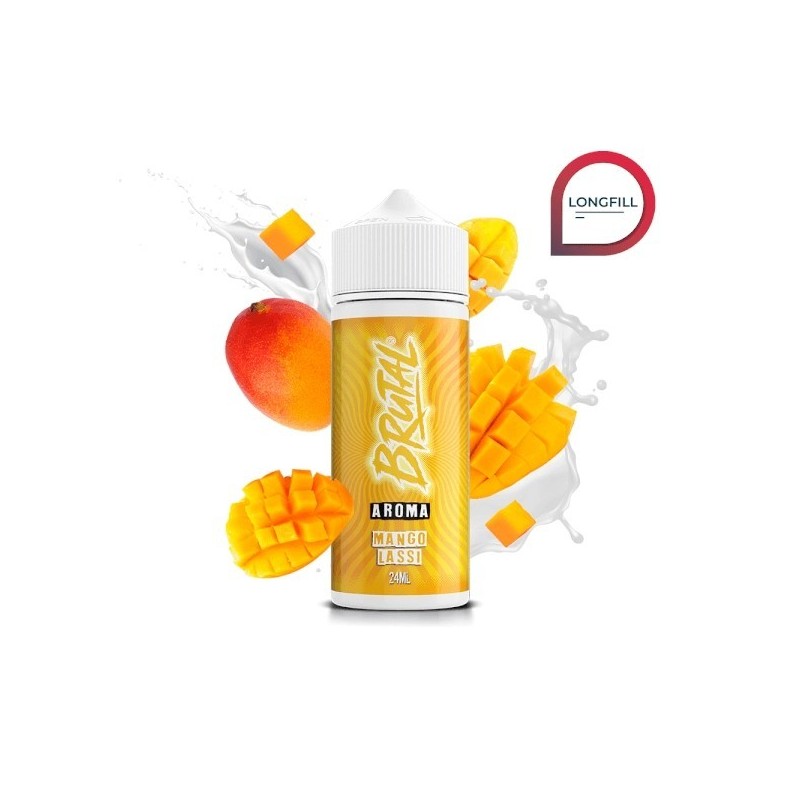 Longfill Brutal Drinks By Just Juice 24/120ml - Mango Lassi | Eliq Vapoteur