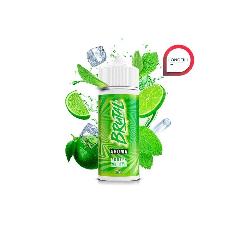 Longfill Brutal Drinks By Just Juice 24/120ml - Frozen Mojito | Eliq Vapoteur