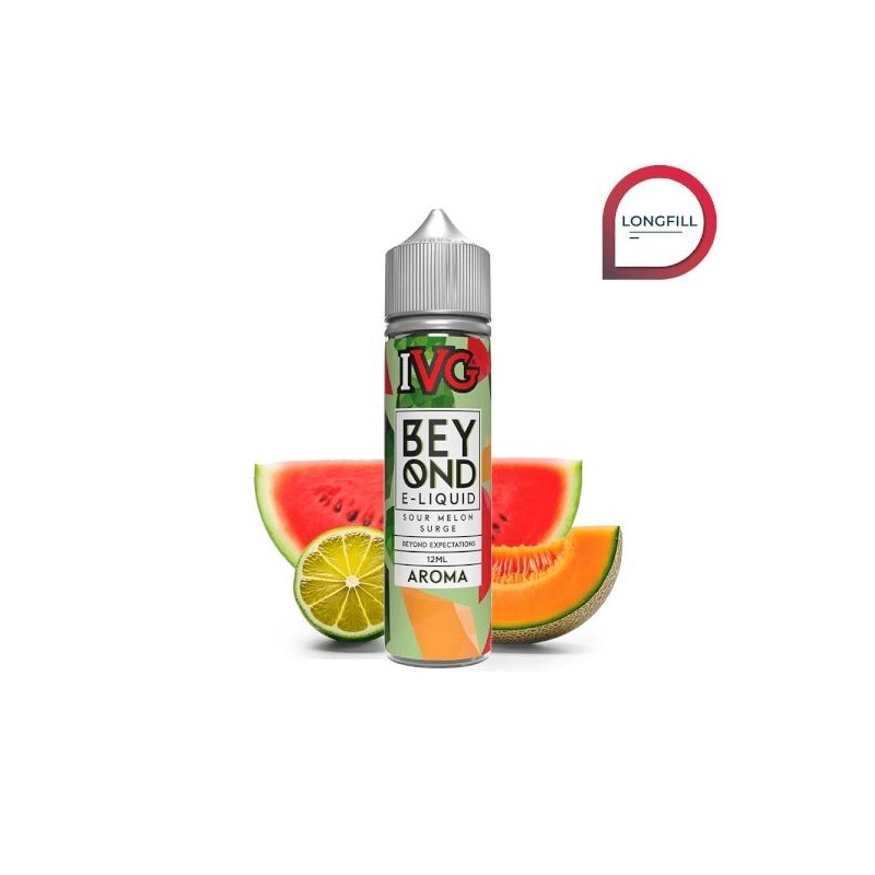 Longfill IVG 12/60ml - Sour Melon Surge | Eliq Vapoteur