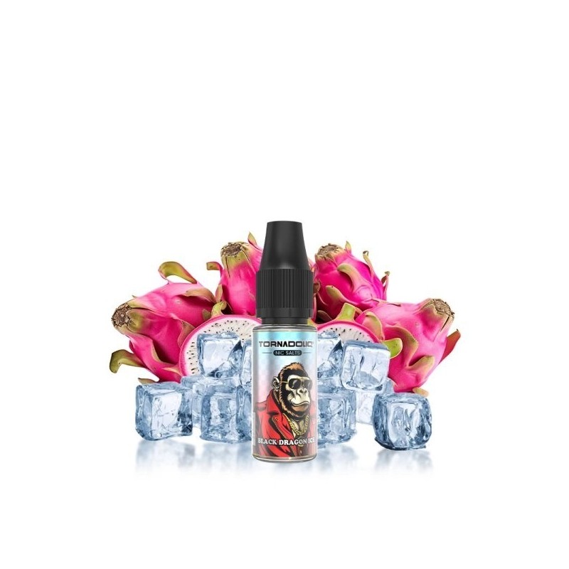 Liquid Tornado Sel 10ml - Black Dragon Ice 20mg | Eliq Vapoteur