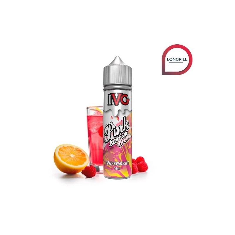 Longfill IVG 12/60ml - Pink Lemonade | Eliq Vapoteur