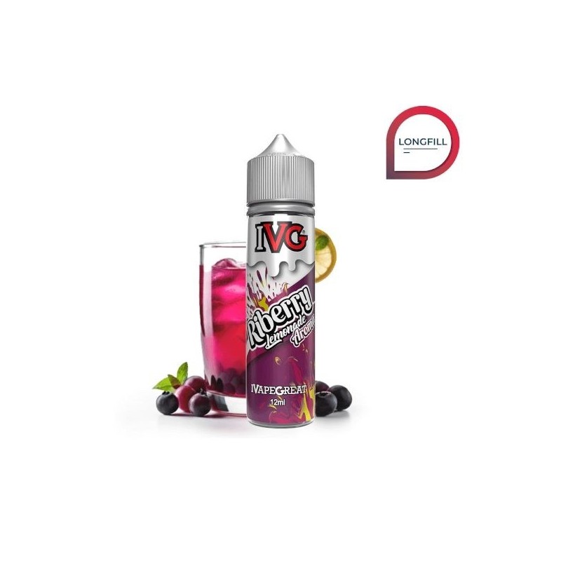 Longfill IVG 12/60ml - Riberry Lemonade | Eliq Vapoteur