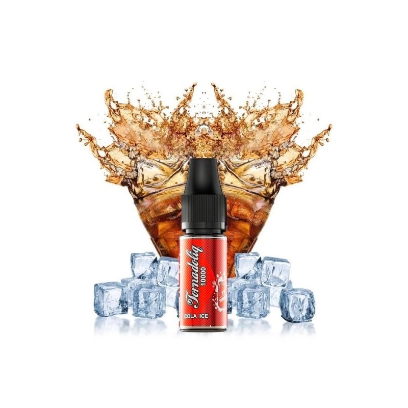 Liquid Tornado Salt 10ml - Cola Ice 20mg | Eliq Vapoteur