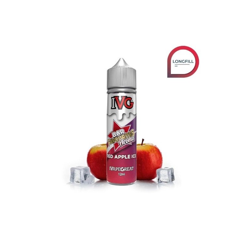 Longfill IVG 12/60ml - Red Apple Ice | Eliq Vapoteur