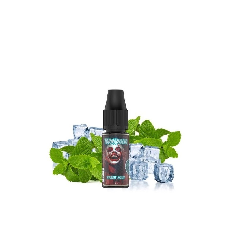 Liquid Tornado Sel 10ml - Menthe Fraîche 20mg | Eliq Vapoteur