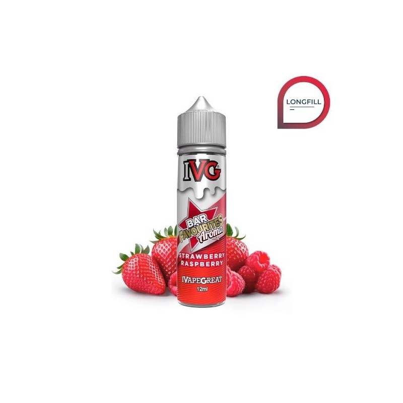 Longfill IVG 12/60ml - Strawberry Raspberry | Eliq Vapoteur