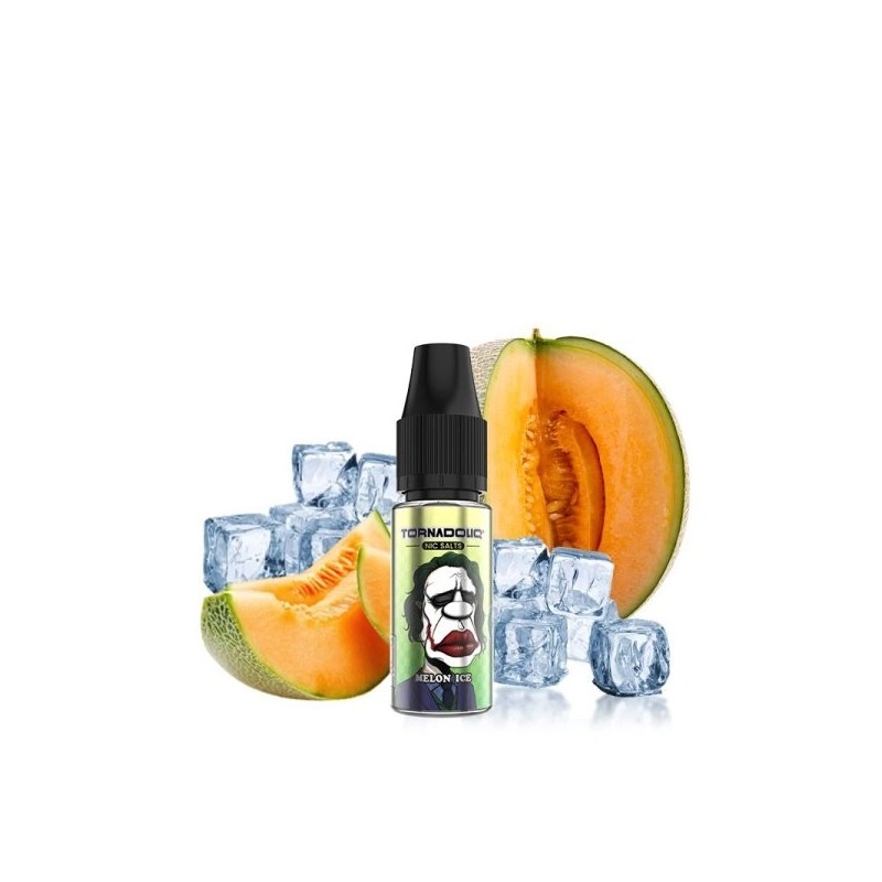 Liquid Tornado Sel 10ml - Melon Glacé 20mg | Eliq Vapoteur
