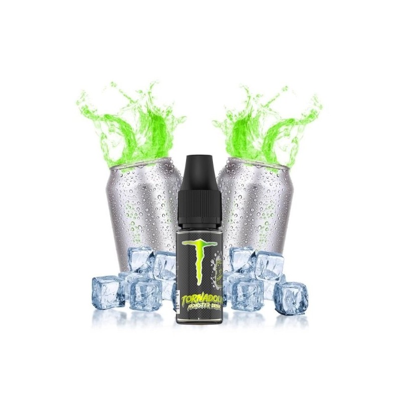 Liquid Tornado Salt 10ml - Monster Drink 20mg | Eliq Vapoteur