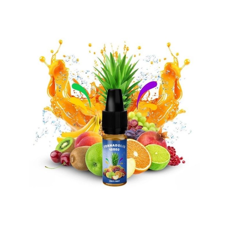 Liquid Tornado Sel 10ml - Multi Fruits 20mg | Eliq Vapoteur