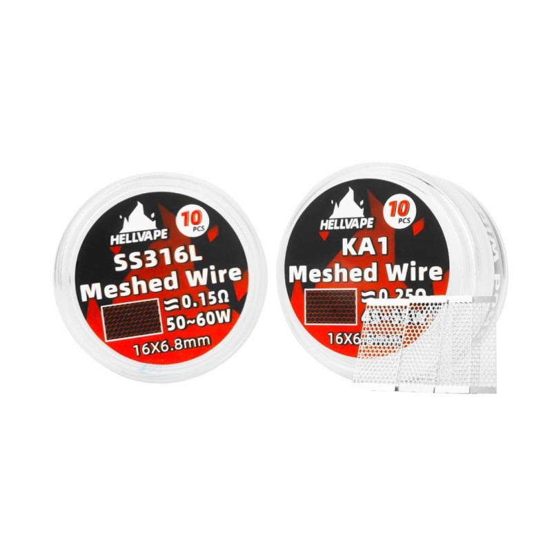 Hellvape - Dead Rabbit M RTA Meshed Wire 0.25 (10 pcs.) | EliqVapoteur