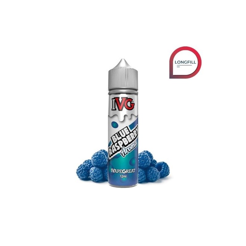 Longfill IVG 12/60ml - Blue Raspberry | Eliq Vapoteur
