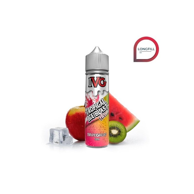 Longfill IVG 12/60ml - Tropical Ice Blast | Eliq Vapoteur