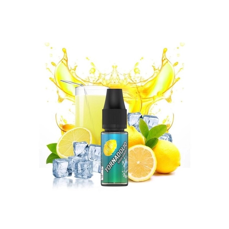 Liquid Tornado Sel 10ml - Soda Citron Zest 20mg | Eliq Vapoteur