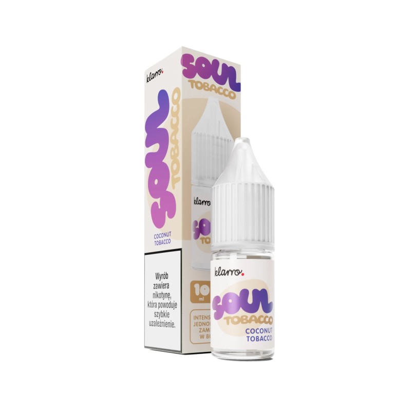 Liquid Klarro Soul Salt 10ml - Coconut Tobacco 20mg (A25) | Eliq Vapoteur
