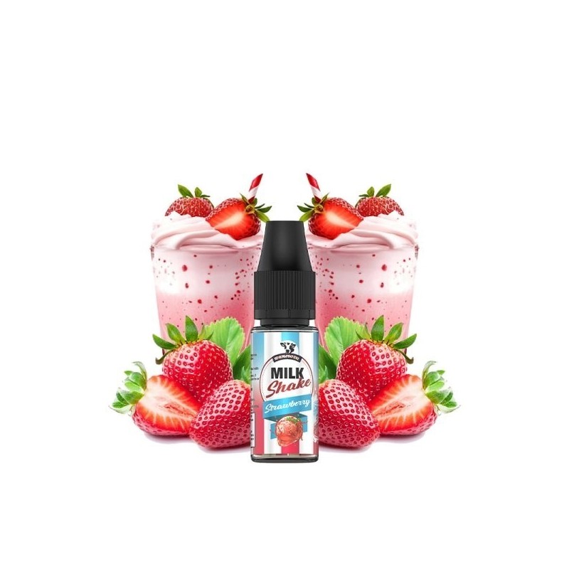 Liquid Tornado Sel 10ml - Milkshake à la Fraise 20mg | Eliq Vapoteur