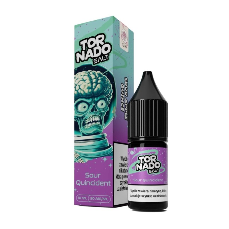 Liquid Tornado Salt 10ml - Sour Quincident 20mg (A25) | Eliq Vapoteur