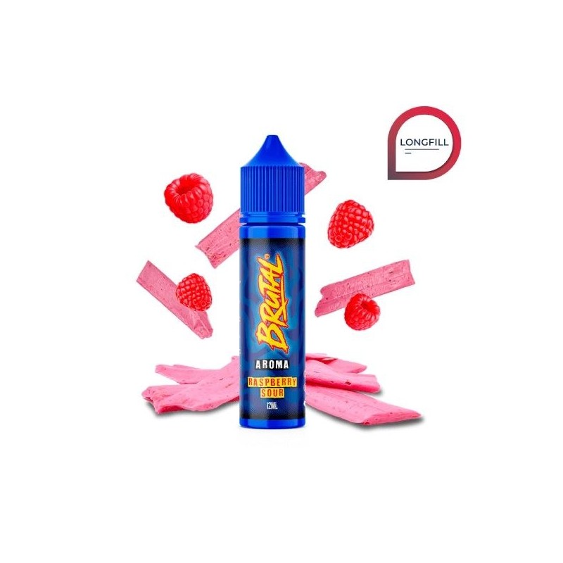 Longfill Brutal Drinks By Just Juice 12/60ml - Raspberry Sour | Eliq Vapoteur