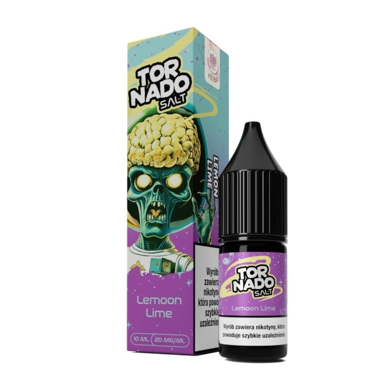 Tornado Salt E-liquid 10ml - Lemon Lime 20mg | EliqVapoteur