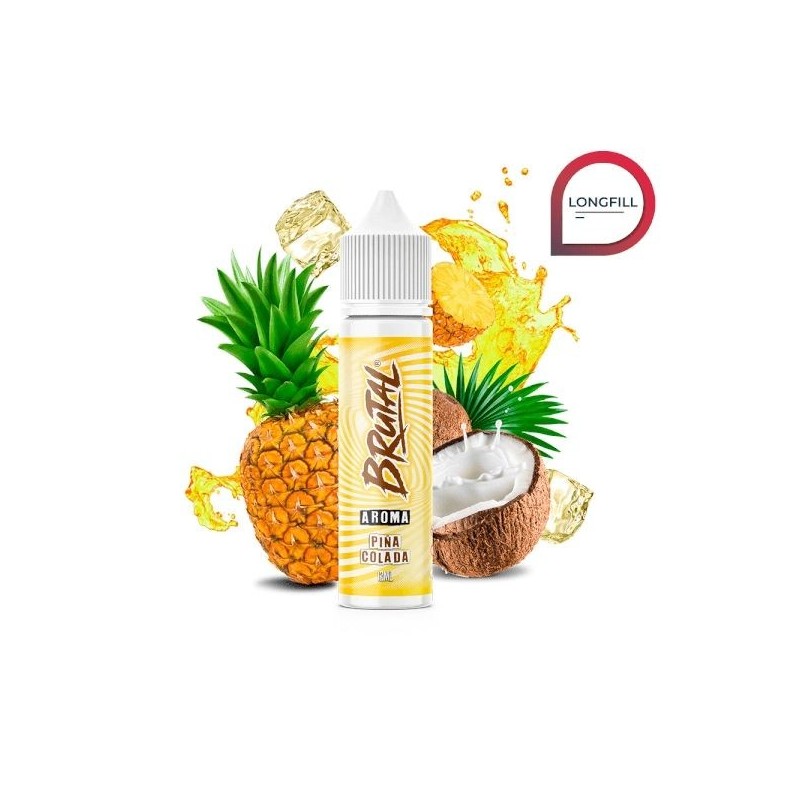 Longfill Brutal Drinks By Just Juice 12/60ml - Piña Colada | Eliq Vapoteur