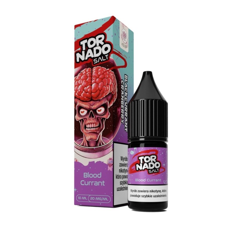 Tornado Salt E-liquid 10ml - Blood Currant 20mg | EliqVapoteur