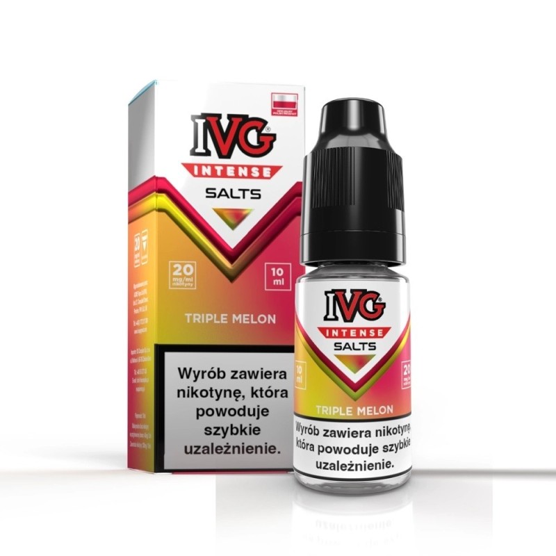 E-liquide IVG Intense Salt 10ml - Triple Melon 20mg | EliqVapoteur