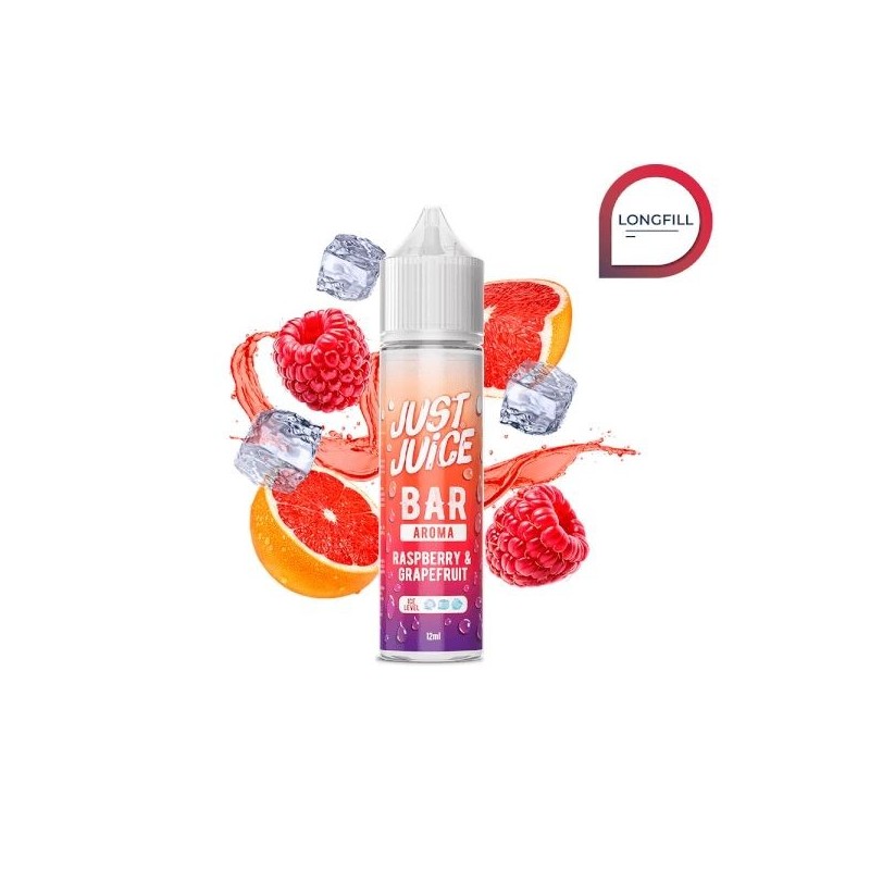 Longfill Just Juice Bar 12/60ml - Framboise Pamplemousse | EliqVapoteur