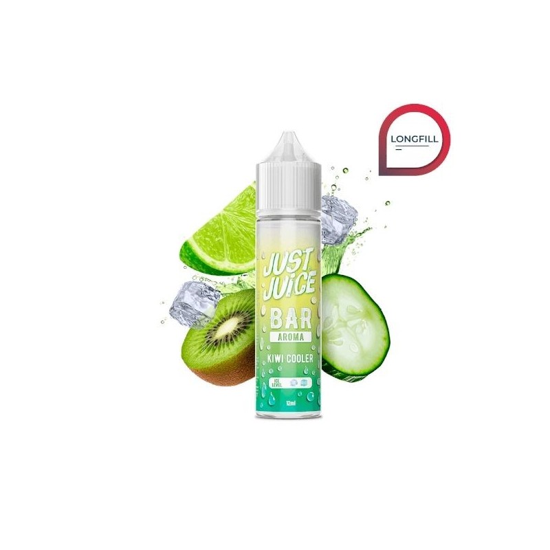 Longfill Just Juice Bar 12/60ml - Kiwi Cooler | Eliq Vapoteur