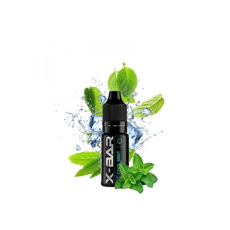 E-liquide X-Bar Salt 10ml - Cool Mint 20mg | EliqVapoteur