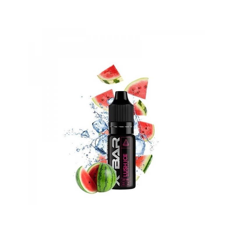 Liquid X-Bar Salt 10ml - Lush Ice 20mg | Eliq Vapoteur