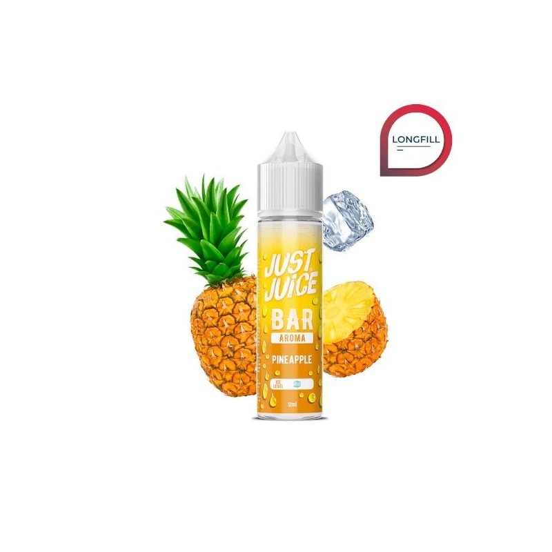 Longfill Just Juice Bar 12/60ml - Pineapple | Eliq Vapoteur