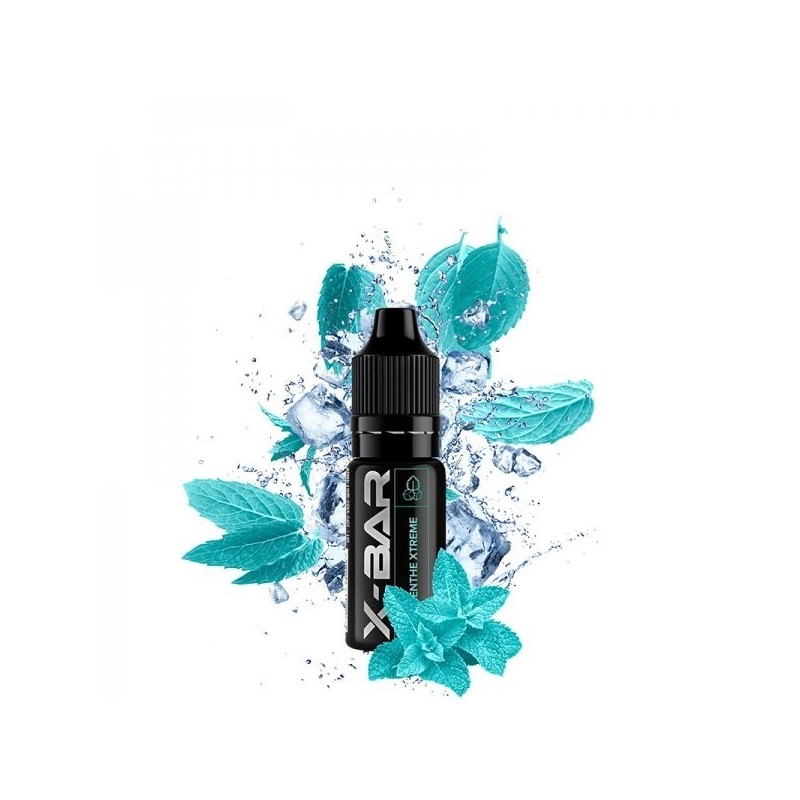 Liquid X-Bar Salt 10ml - Mint Xtreme 20mg | Eliq Vapoteur