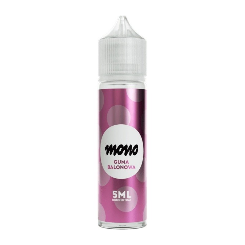 Longfill MONO concentrate 5/60ml - Bubble Gum | Eliq Vapoteur