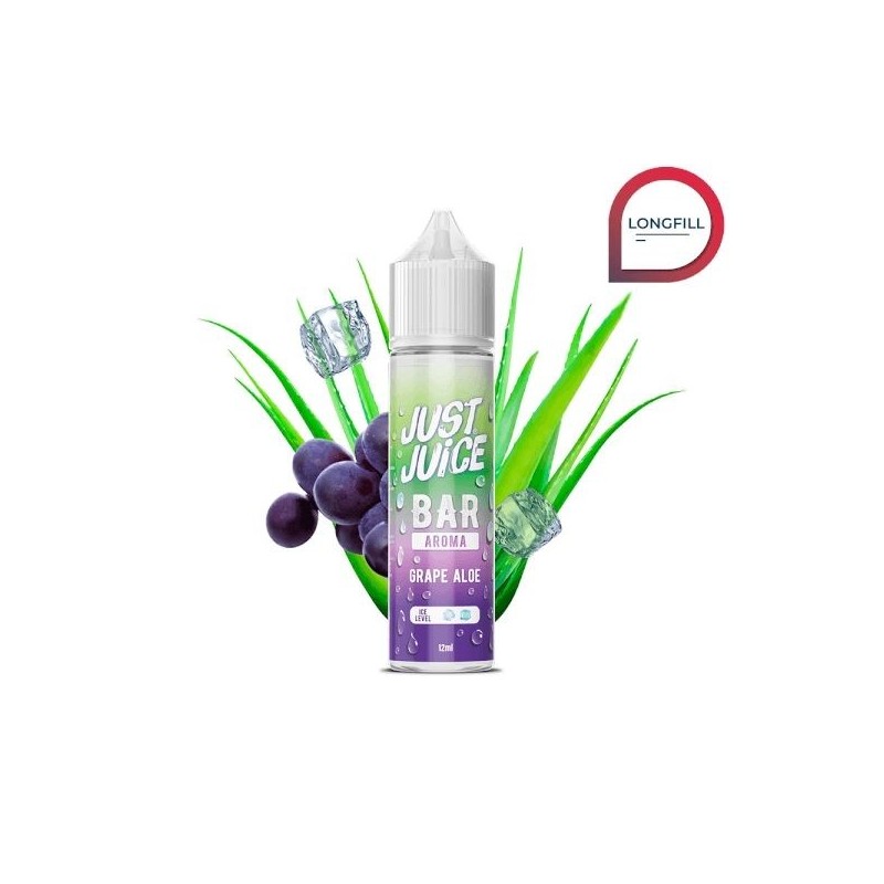 Longfill Just Juice Bar 12/60ml - Grape Aloe | Eliq Vapoteur